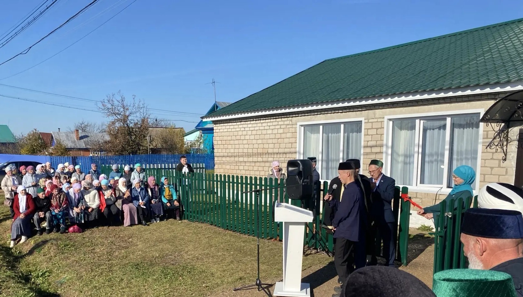 В деревне Саетбаево Бураевского района открылась новая мечеть